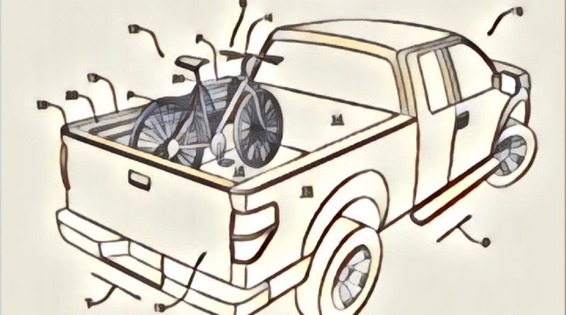 bike mount truck bed invention